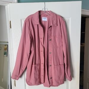 Old Navy Women's Pink Utility Jacket